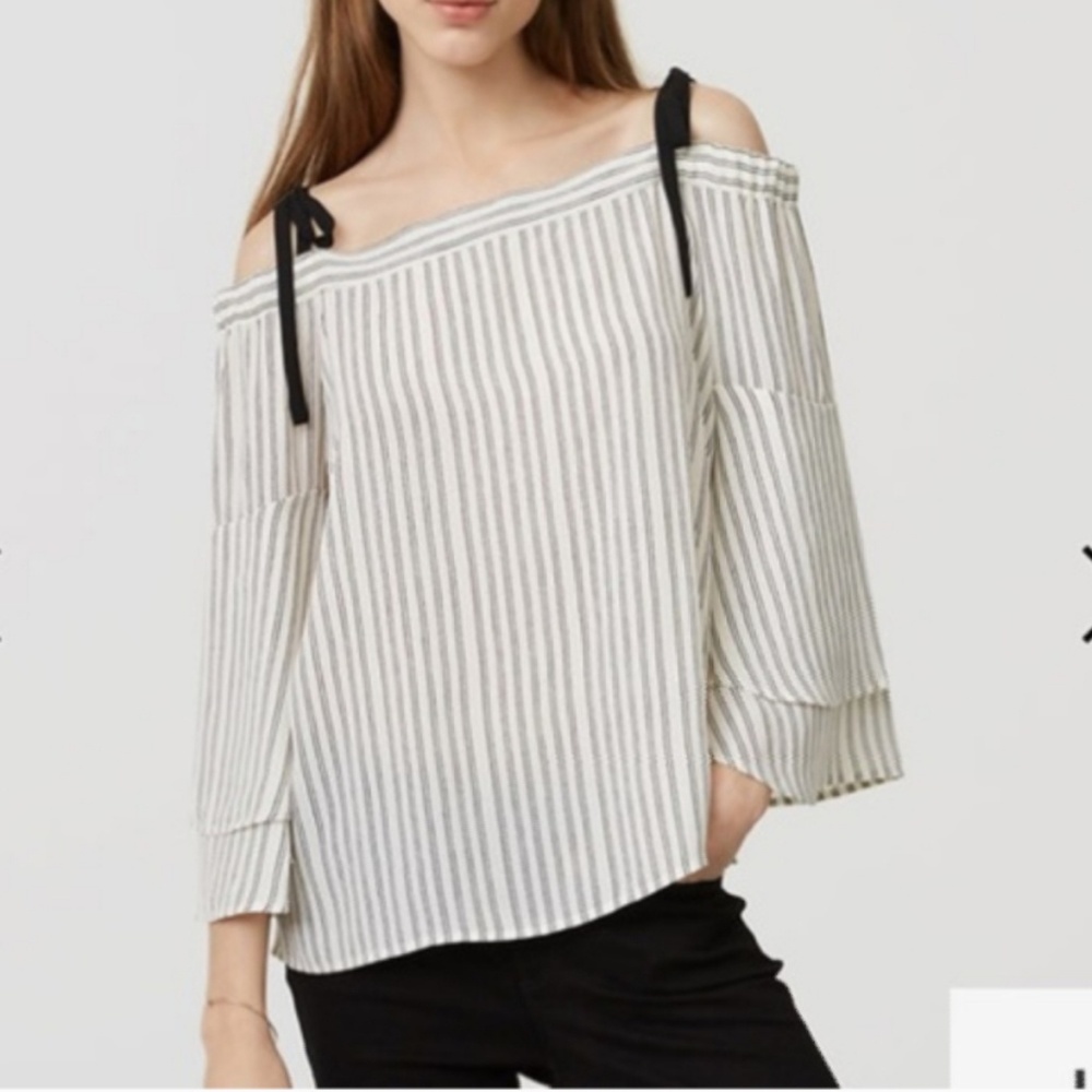Ann Taylor Loft off the shoulder top